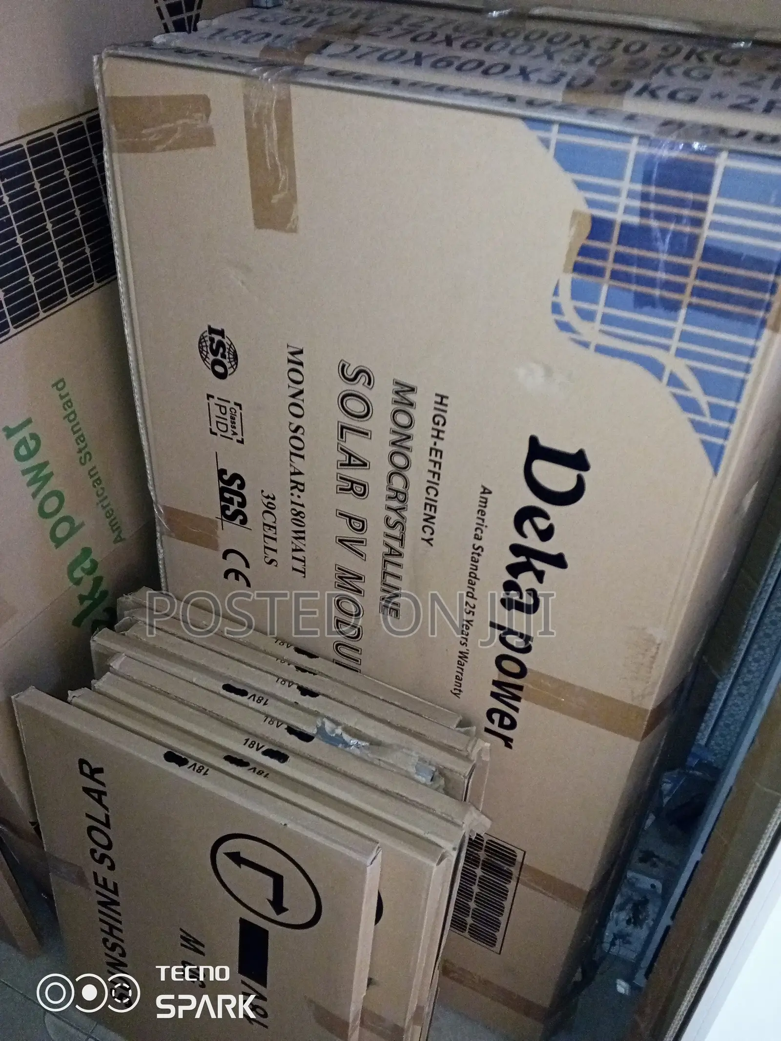 Deka 180W 24V Solar Mono Panel
