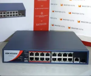 Hikvision DS-3E0318P-E/M(B) 16-Port Unmanaged Poe Switch