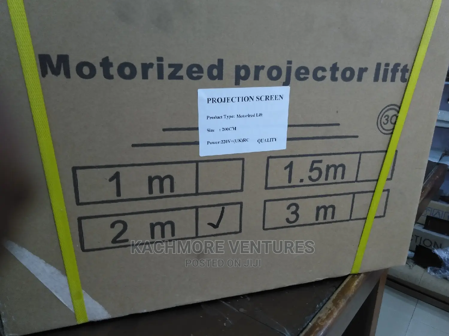 Motorized Projector Hanger.