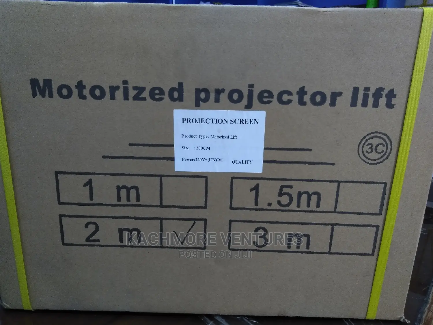 Motorized Projector Hanger.