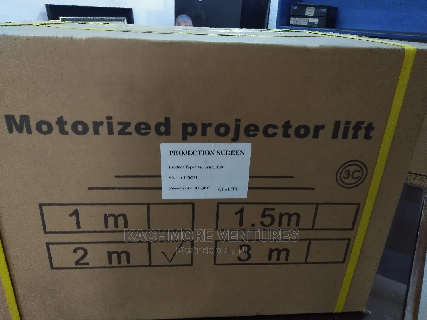 Motorized Projector Hanger.