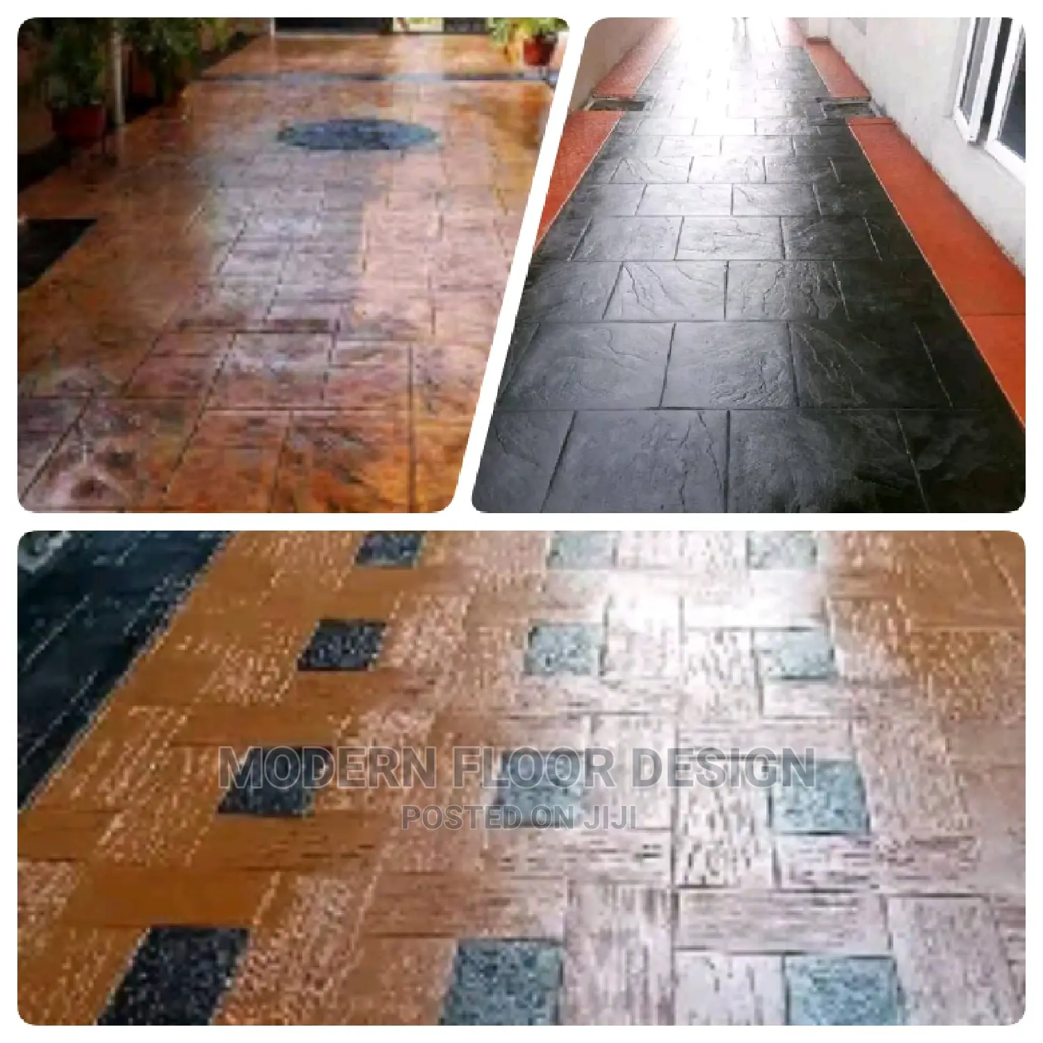 Most Solid Modern Stamps Floor