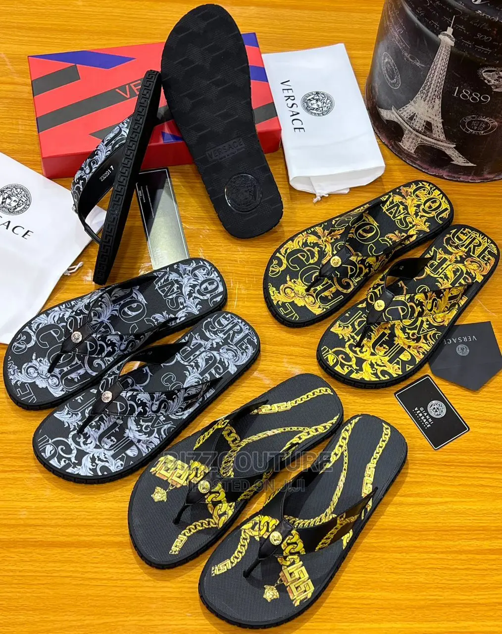 Original VERSACE Slippers Available in Store
