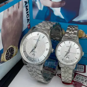 Original AMICA Couples Steel Watch Available in Store