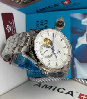 Original AMICA Full Steel Automatic Watch Available in Store