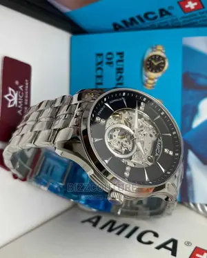 Original AMICA Full Steel Automatic Watch Available in Store