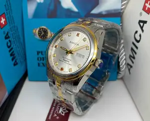 Original AMICA Full Steel Automatic Watch Available in Store