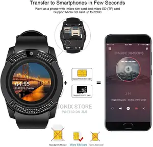 Multifunction Smartwatch With Sim Slot Memory Card Slot