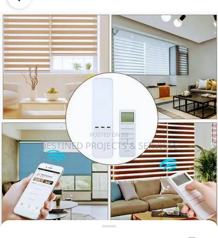 Automatic Remote Control Window Blinds