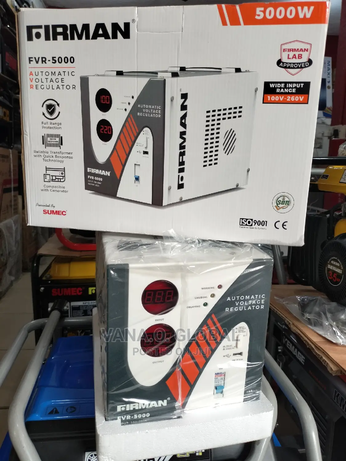 Stabiliser Firman 5000watts