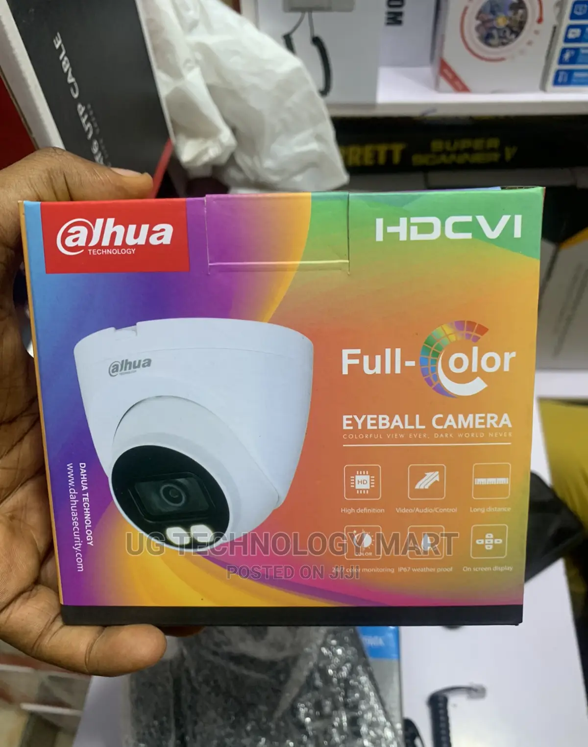 Dahua Full Color Indoor Eyeball Camera With Audio