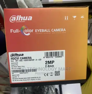 Dahua Full Color Indoor Eyeball Camera With Audio