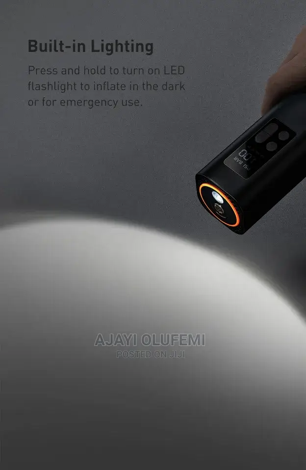 Baseus Digital Car Tyre Inflator. 12V.