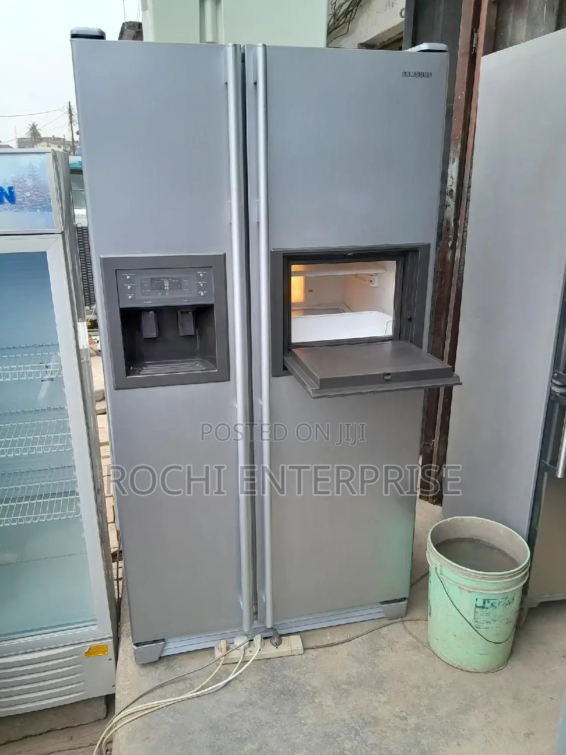 Samsung Side by Side Refrigerator Bible Door Fridge