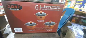 6pcs Non-Stick Aluminium Cookware Set