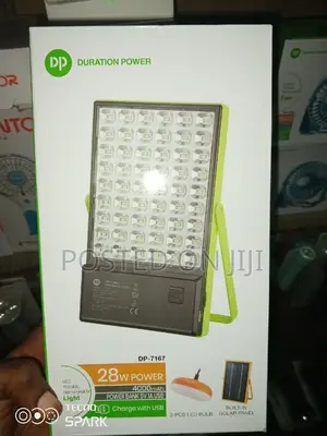 Durablepower Solar Rechargeable Lamp/Light