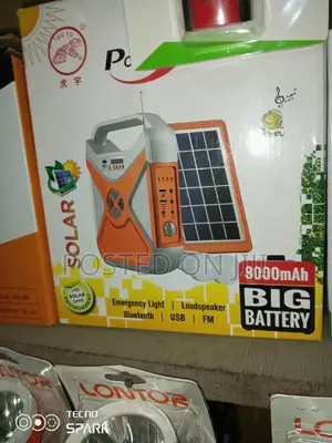 Solar Rechargeable Lamp/Light