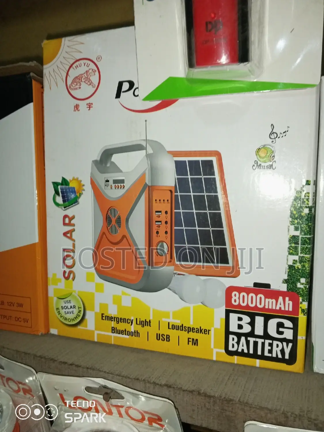 Solar Rechargeable Lamp/Light