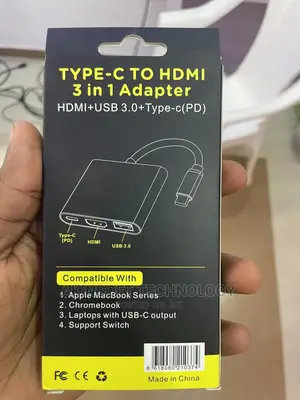 3 in 1 Type C USB Hub