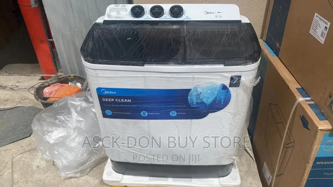 Midia 7kg Top Loader Powerful Washing Machine, Roller Jet.
