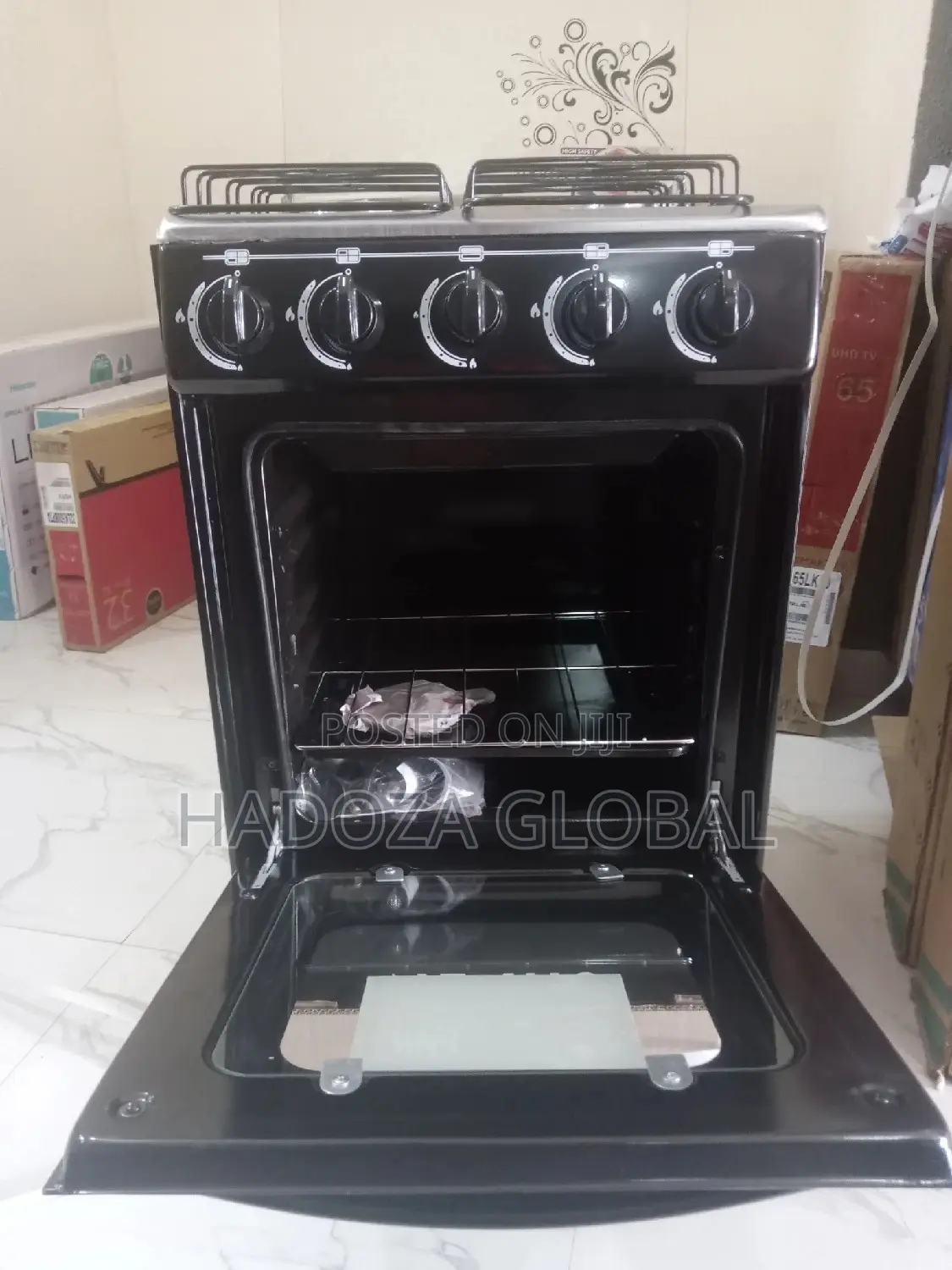 Nexus 4 Gas Burner With An Automatic Cut Off Timer