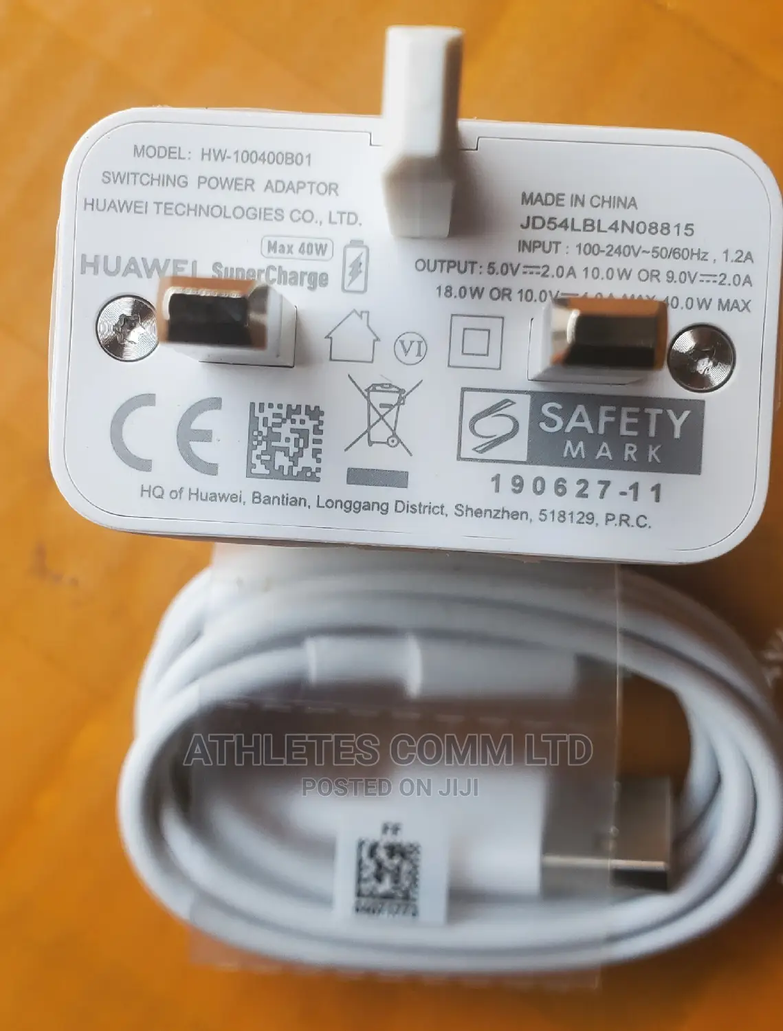 Huawei 40watts Super Fast Charger