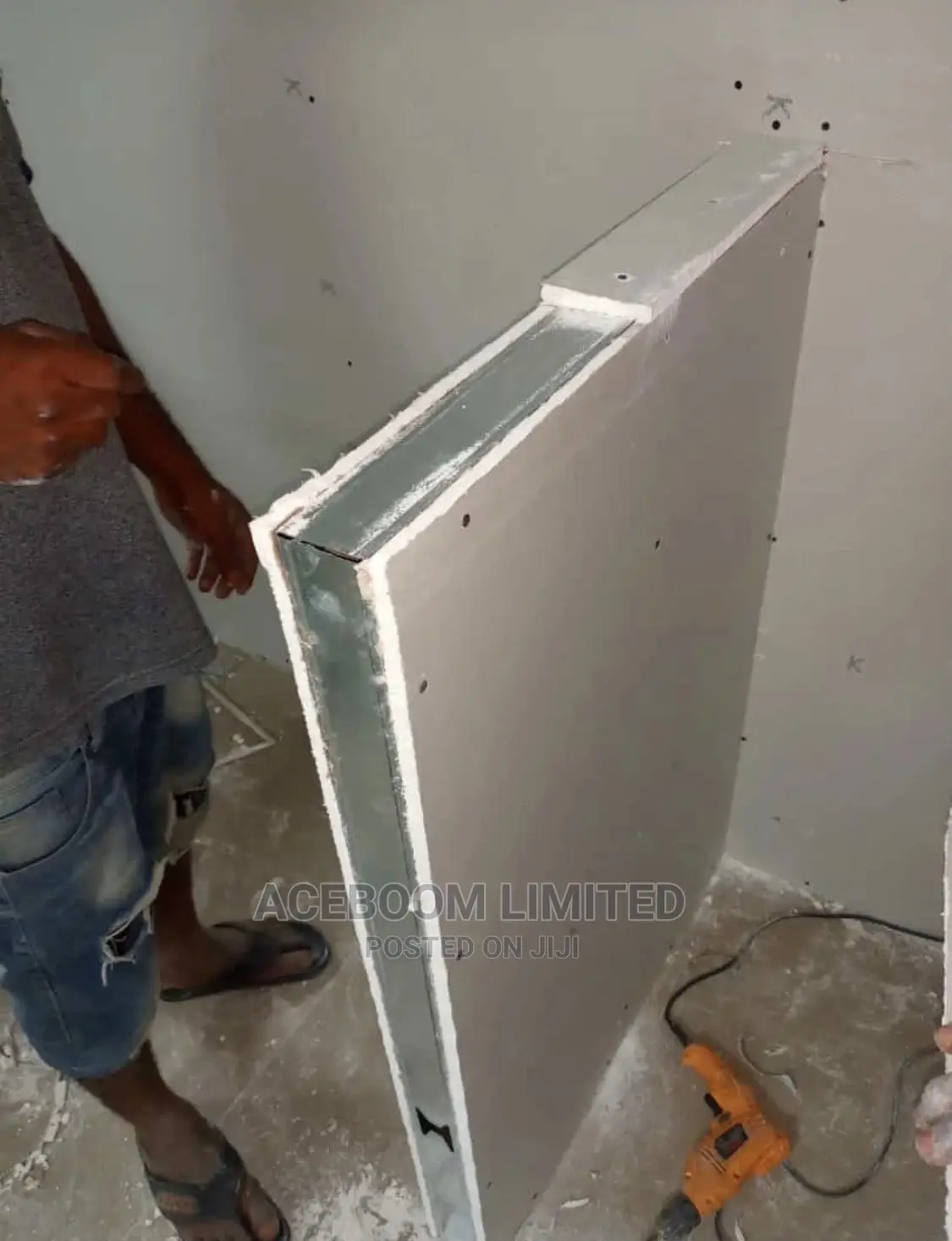 POP, Plaster And Cement Board Fixing
