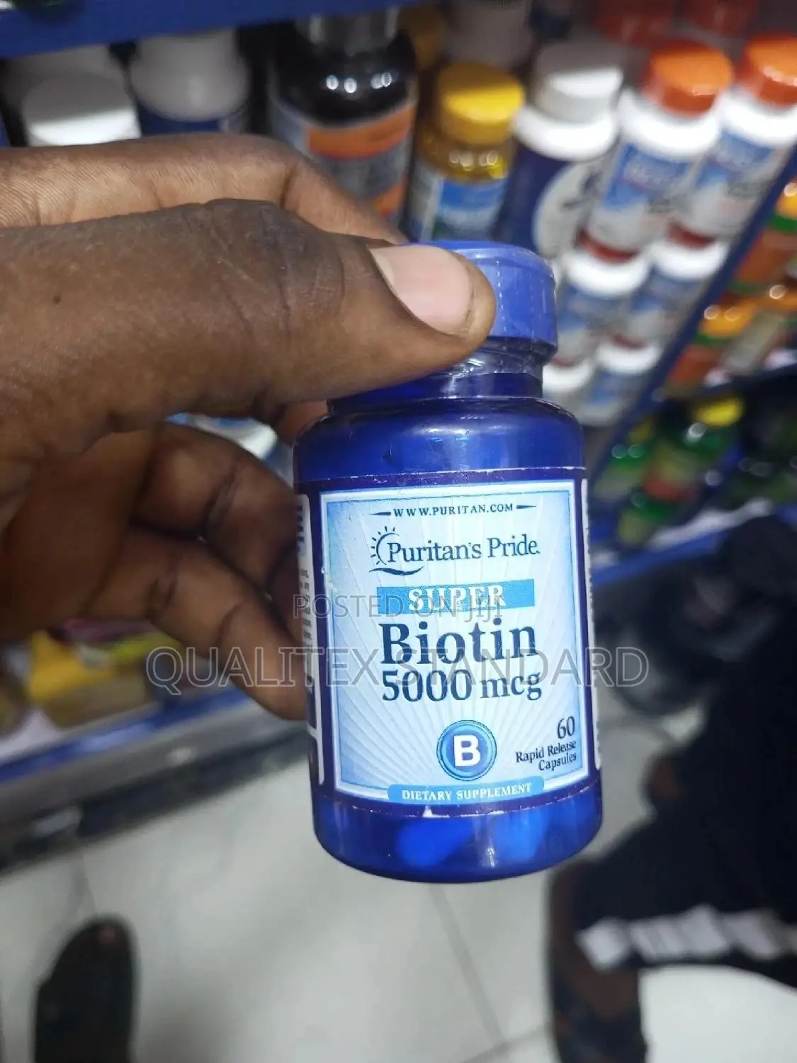 Puritans Pride Biotin 5000mcg