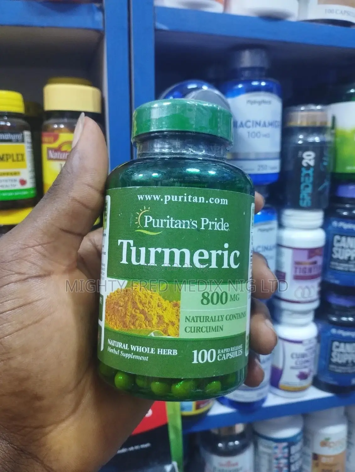 Puritans Pride Turmeric 800mg
