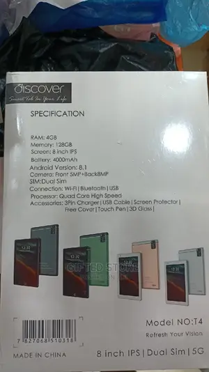 New Discover T4 128 GB Black