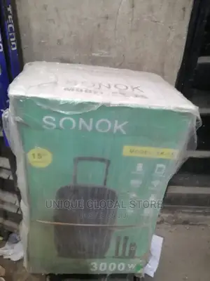 Sonok Multimedia Party Speaker Sk-15 With 2 Microphone