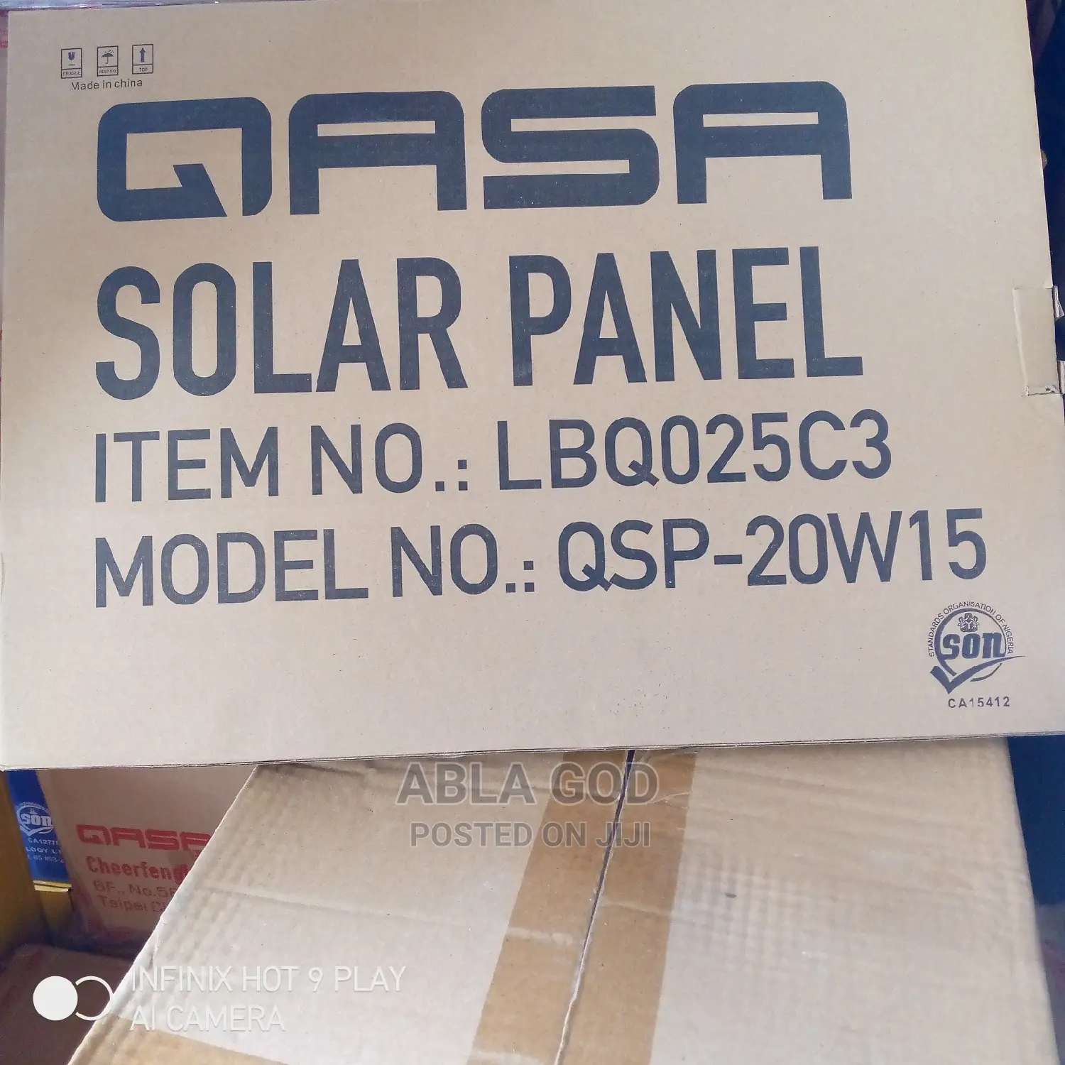 Qasa Solar Panel 20watts