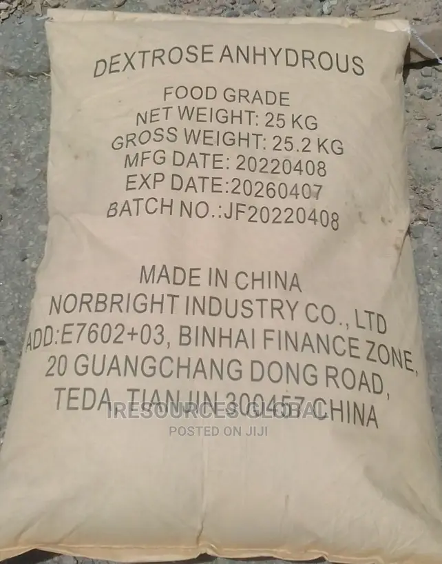 Dextrose Anhydrous 25kg