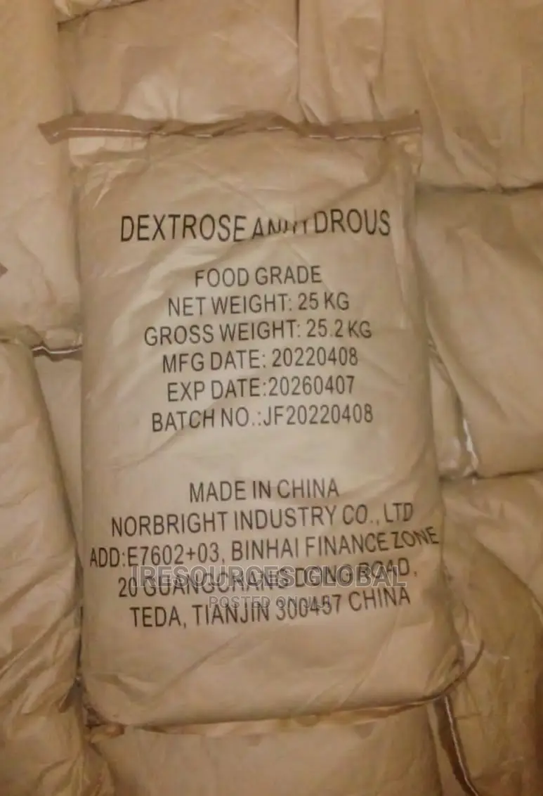 Dextrose Anhydrous 25kg