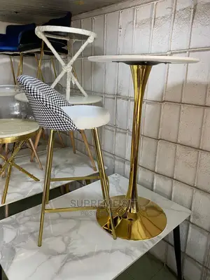 Marble Top Golden Table