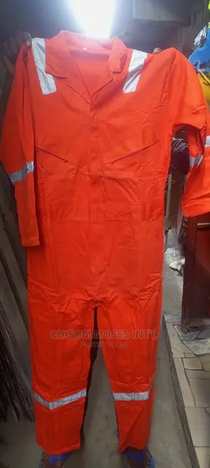 Orange Coverall Of All Sizes And Colours