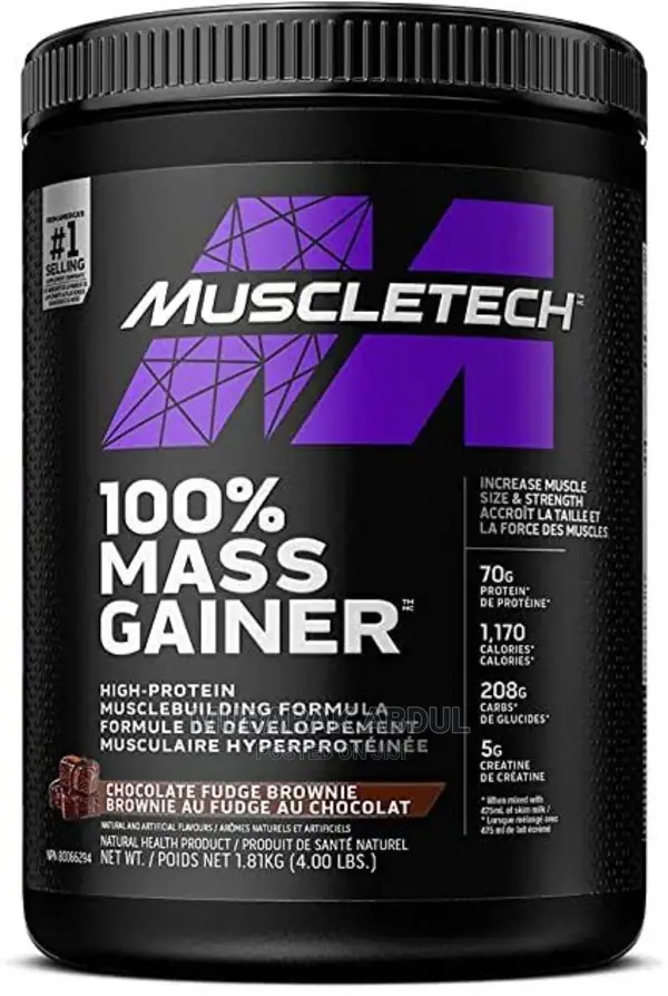 Muscletech 100% Mass Gainer