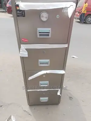 Korea Analog 4 Drawers Booil Fireproof Safes