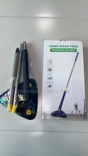Hand Wash Free Triangle Mop