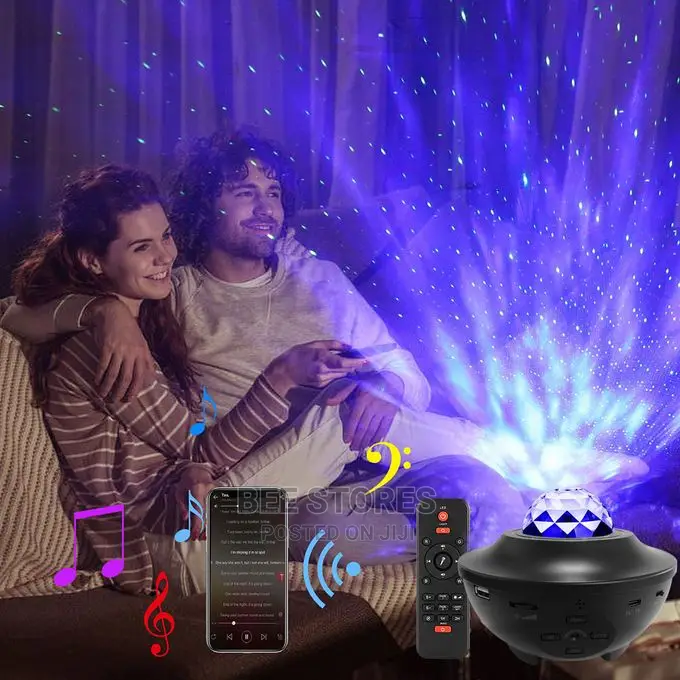 Starry Projector Light Led Night Lamp With Remote Control