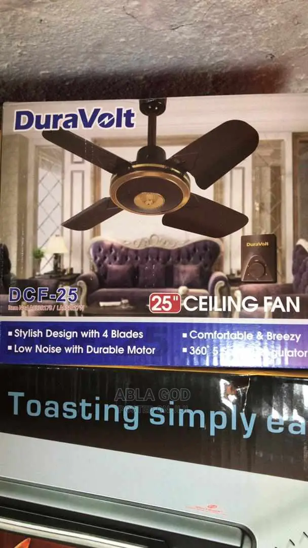 Duravolt 25" Ceiling Fan