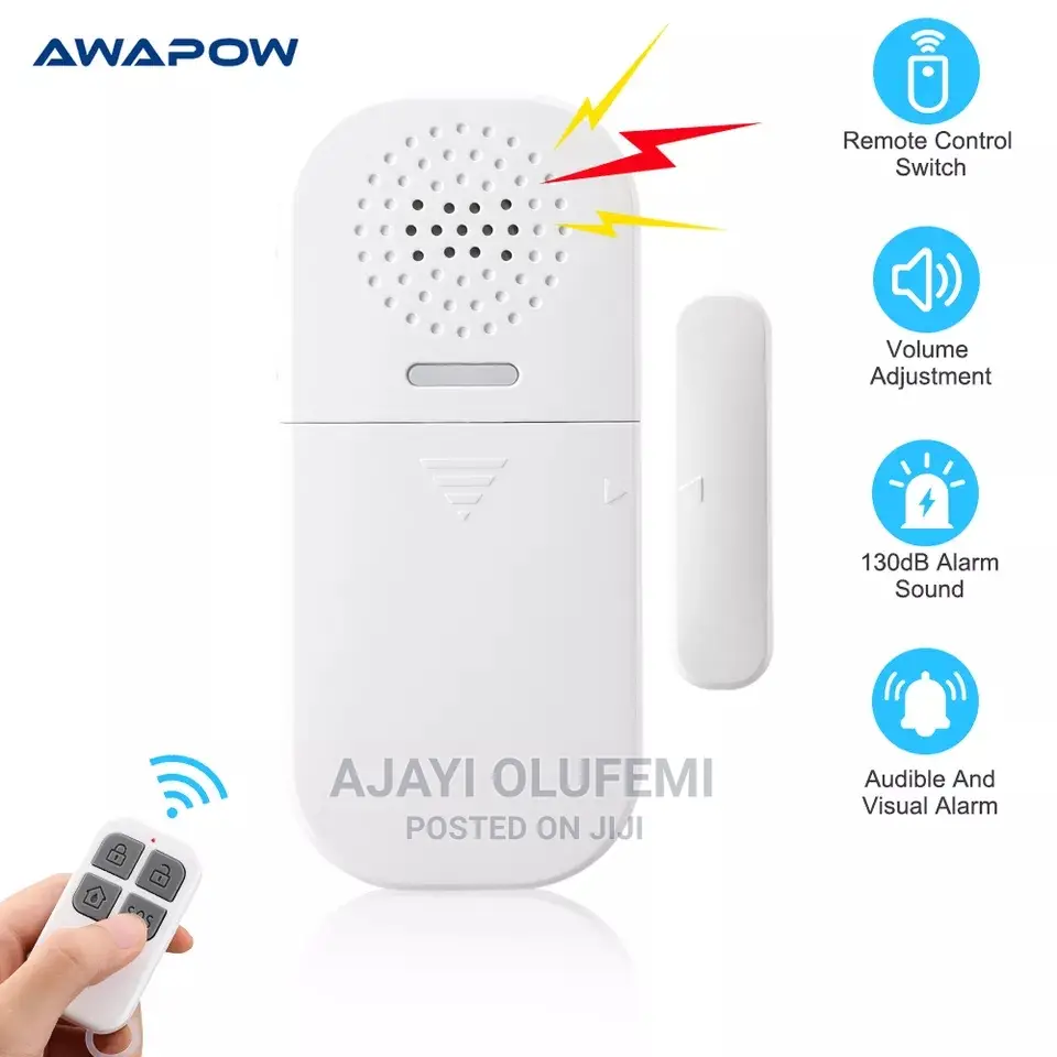Door/Window Alarm Sensor Security Kit(With Remote).