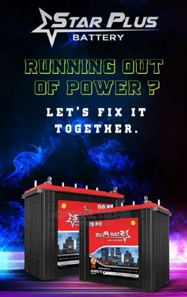 Starplus 12V 220AH Tubular Battery