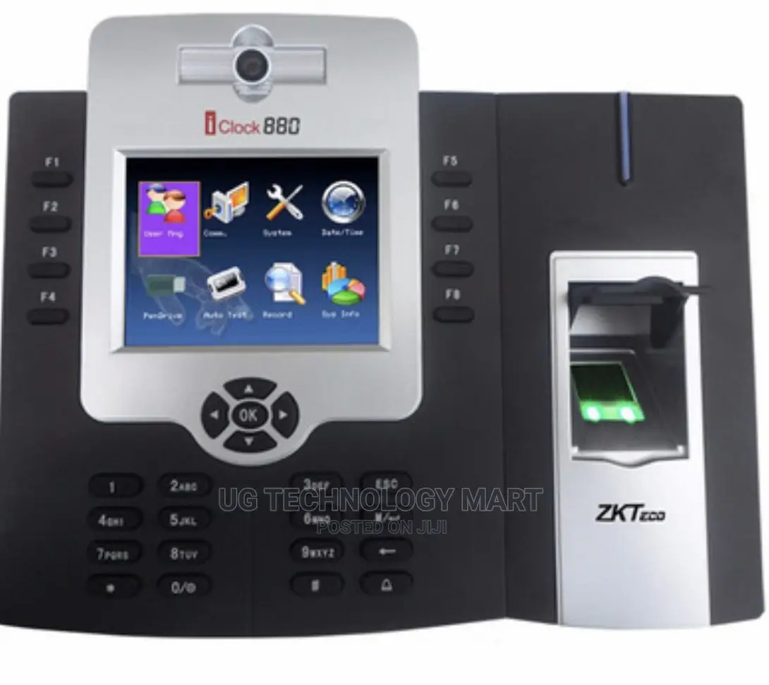 The Iclock880 Time And Attendance And Access Control Termina