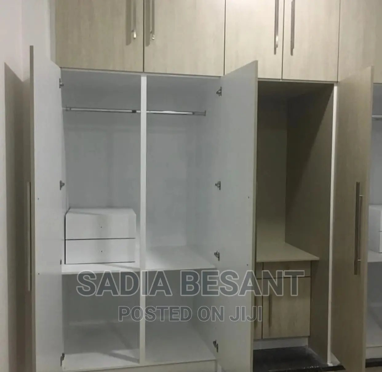Three Face Closets Units