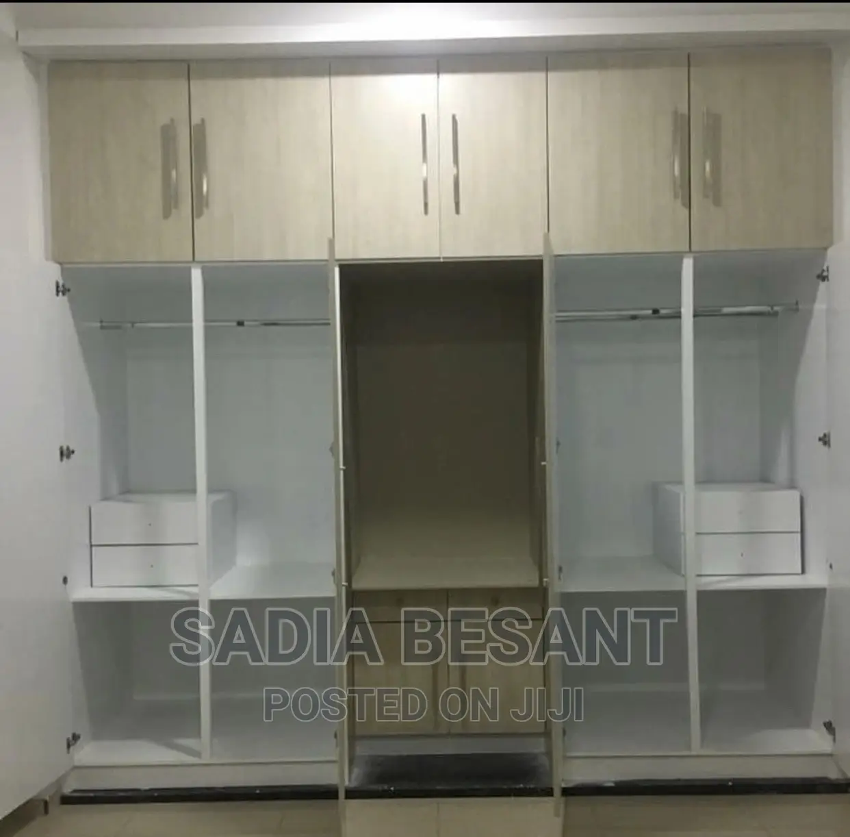 Three Face Closets Units