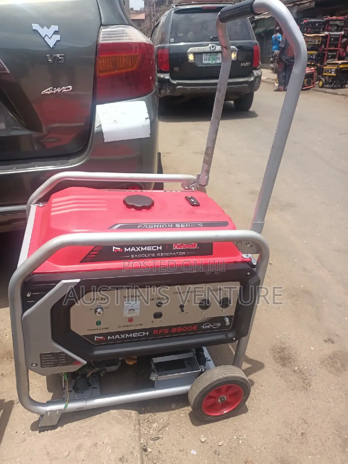 Used 6.5kva Maxmech Generator