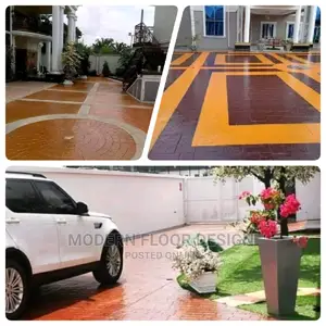 Copper City Modern Stamps Floor