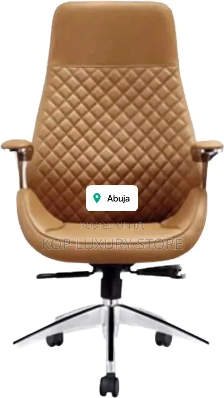Quality Executive Adjustable Swivel Leather Office Chair.