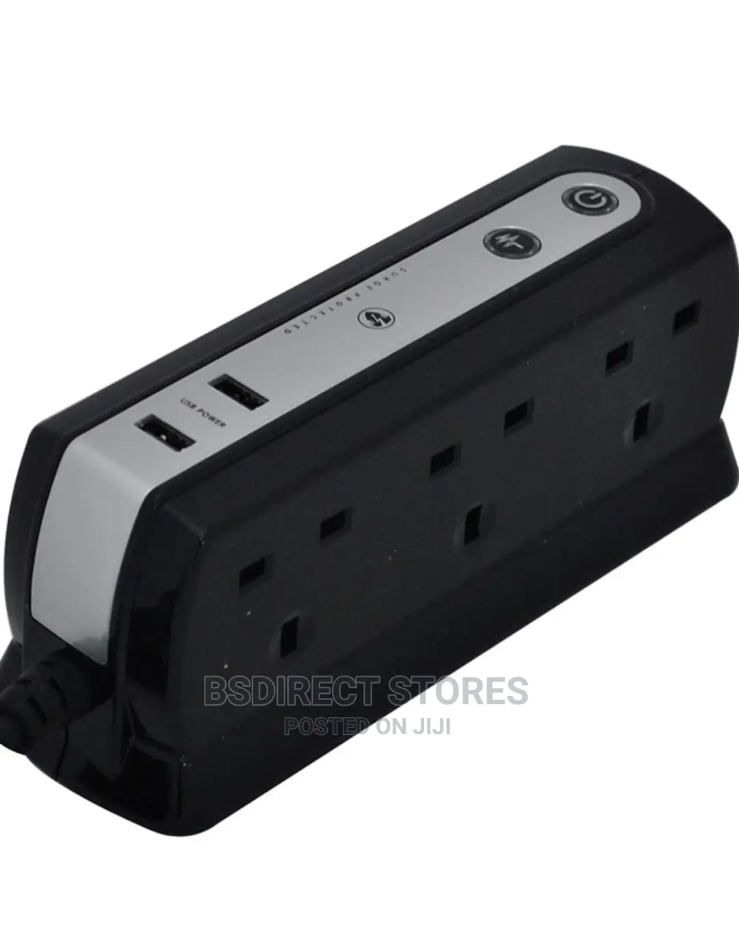 Masterplug Heavy Duty 6 Socket Surge Protected 2M Extension